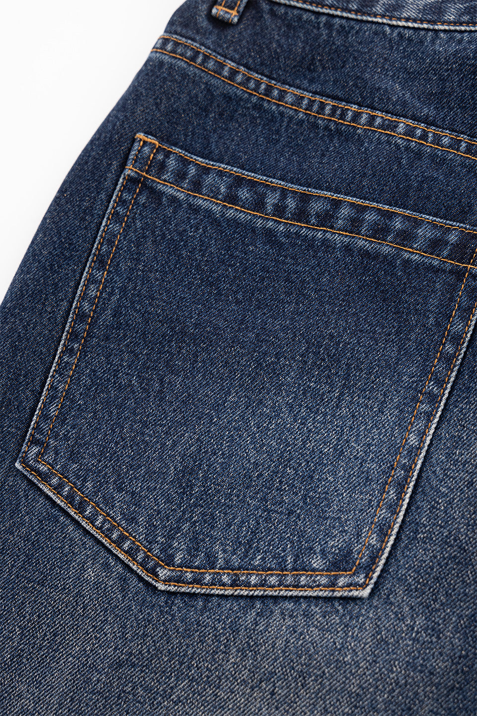 Cursive Rhinestone Washed Jorts