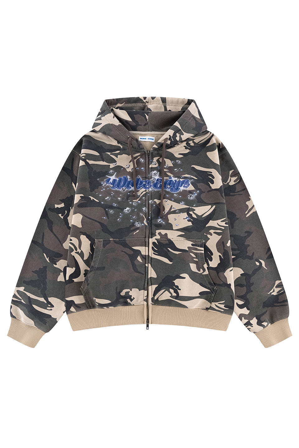 Diamond Logo Zip Hoodie