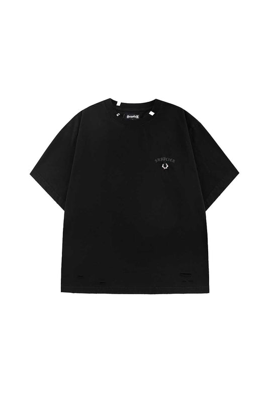 Disstressed Pierce Tee