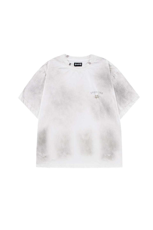 Disstressed Pierce Tee