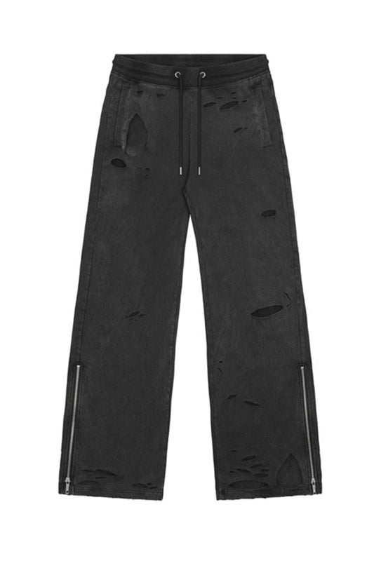 Distressed 2 Layer Sweatpants.
