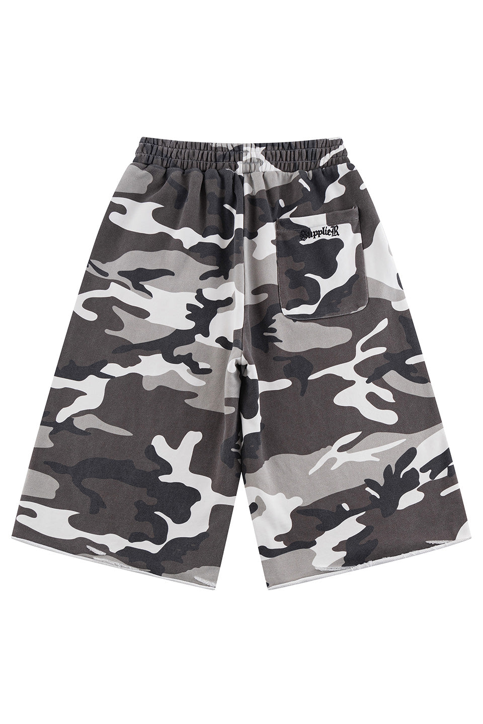 Camouflage Baggy Sweat Shorts