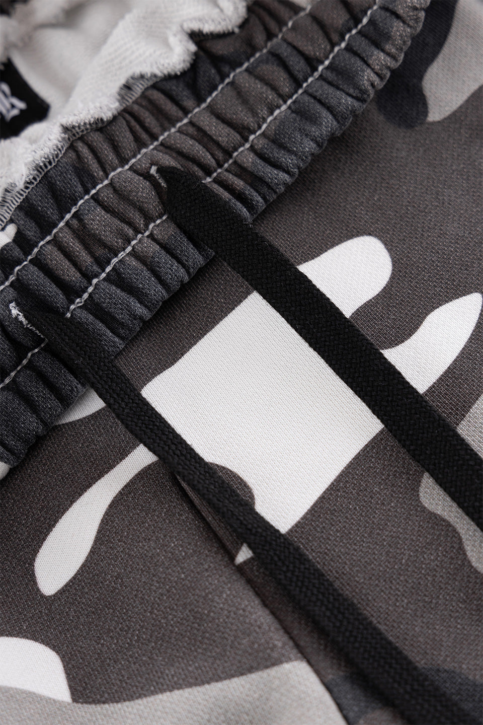 Camouflage Baggy Sweat Shorts