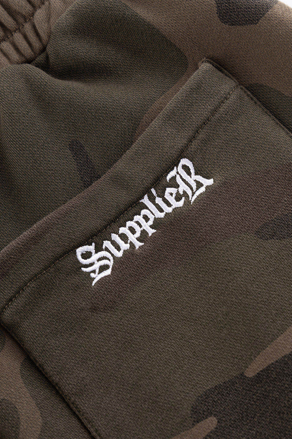 Camouflage Baggy Sweat Shorts