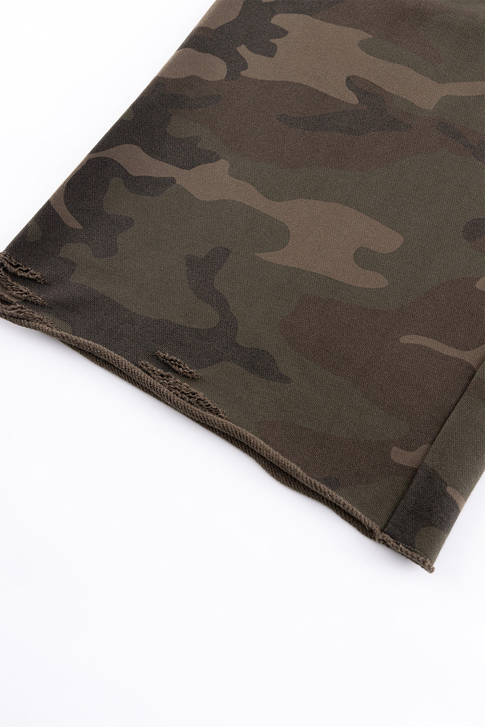 Camouflage Baggy Sweat Shorts