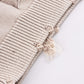 Distressed Cross Leather Patch Crew Knit V2