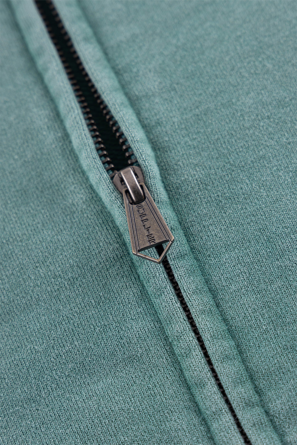 Distressed Cross Zip Hoodie