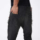 Curve Switching Flare Denim Pants