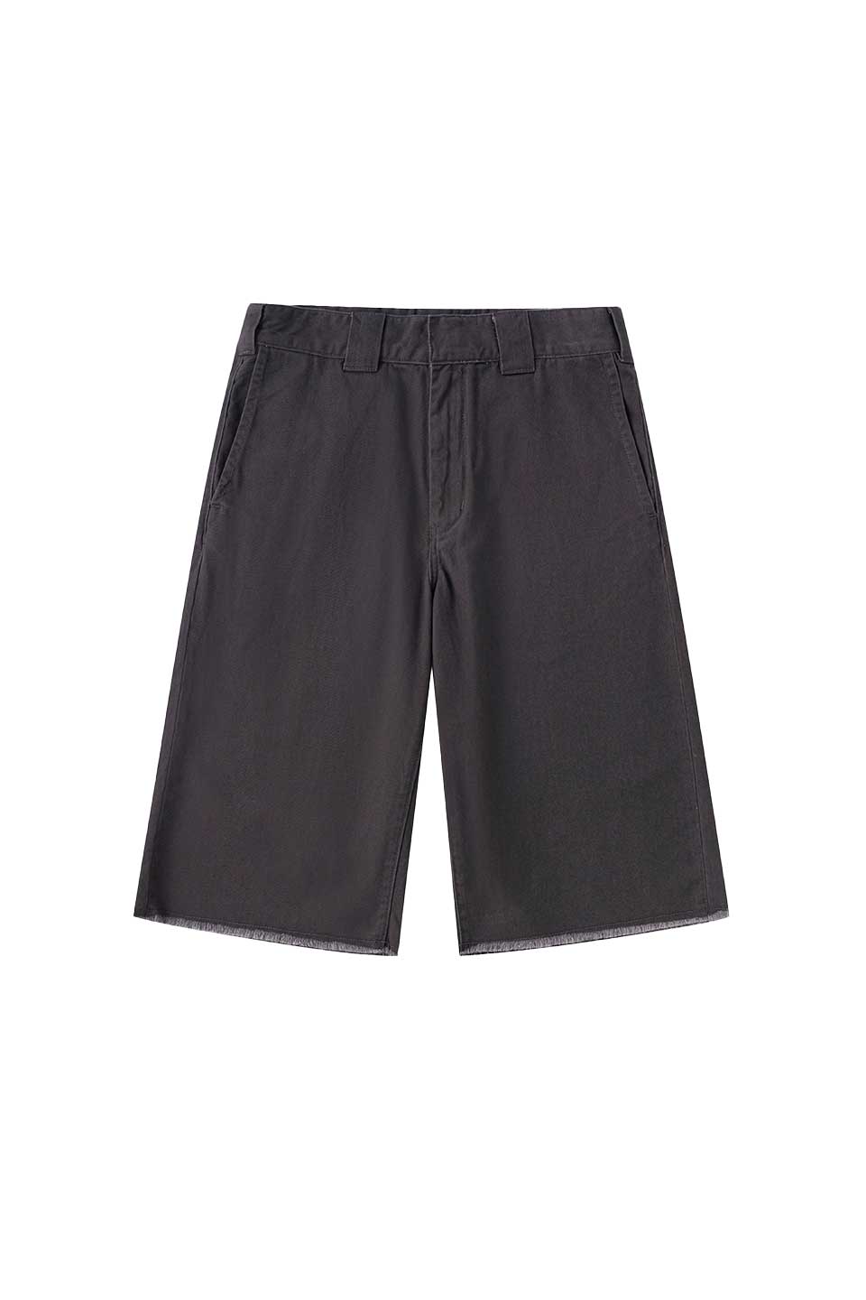 Distressed Hem Work Shorts|SPLR|ショートパンツ