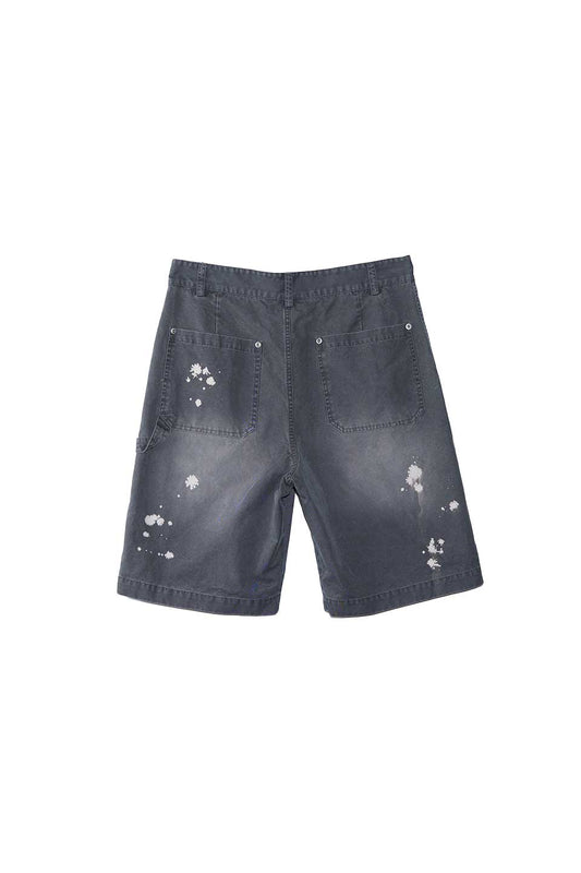 Distressed Logger Cargo Shorts