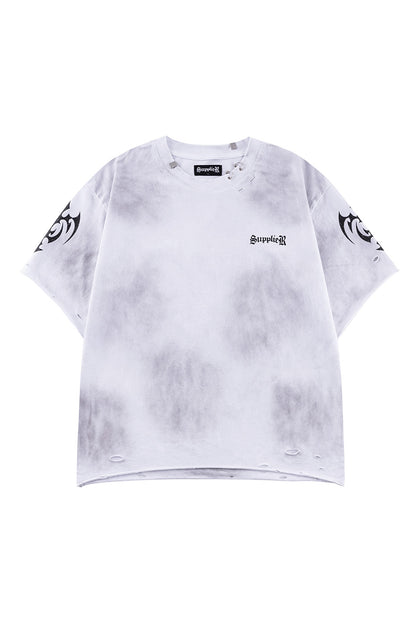 Distressed Pierced Tee V2