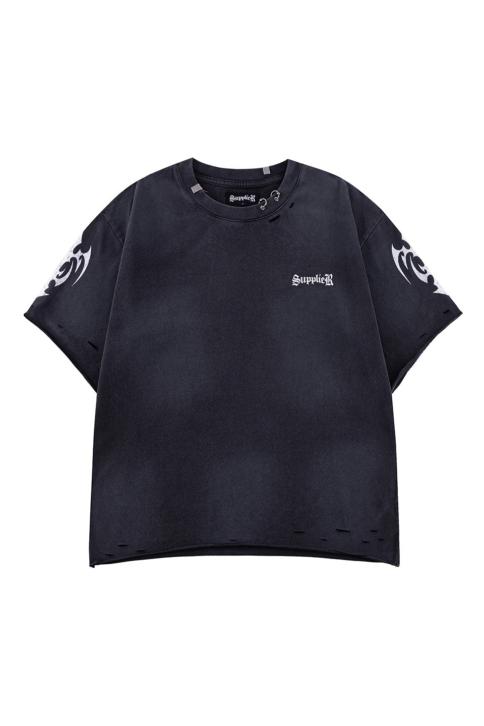 Distressed Pierced Tee V2