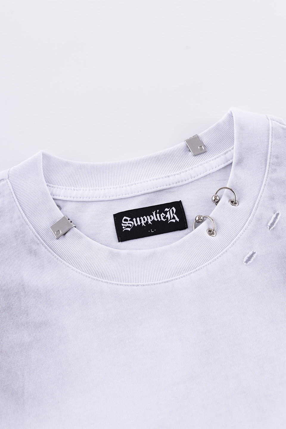 Distressed Pierced Tee V2