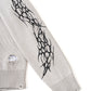 Distressed Tribal Bones Crew Knit