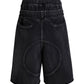 Double Waist Knitted Cropped Trousers