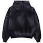 Dust Spray Dyed Zip Hoodie