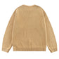 Dust Washed Crew Knit