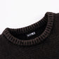 Dust Washed Crew Knit