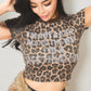 EVRIS X SupBaby I'm a Destination Cropped Tee Women's