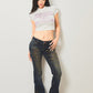 EVRIS X SupBaby I'm a Destination Cropped Tee Women's