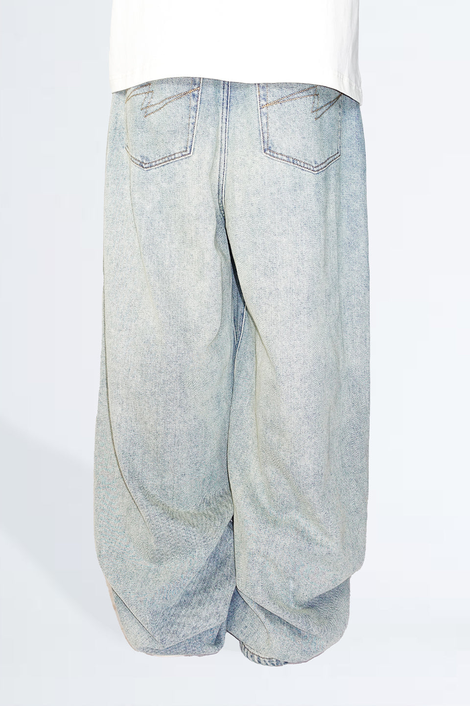 NOT NATURAL Super Baggy Fit Jeans Light Blue