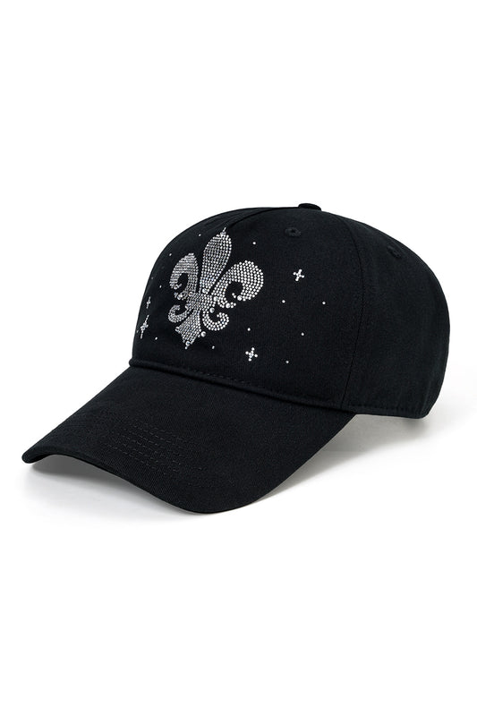 【予約販売】EVRIS X SupBaby Fleur Rhinestone 6 Panel Cap【8月下旬お届け予定】