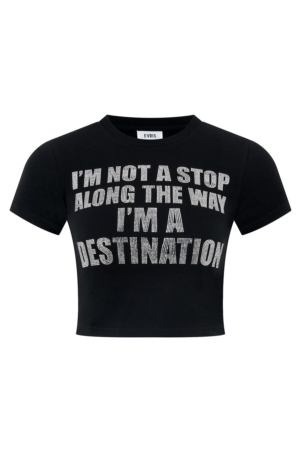 【予約販売】EVRIS X SupBaby I'm a Destination Cropped Tee Women's【8月下旬お届け予定】