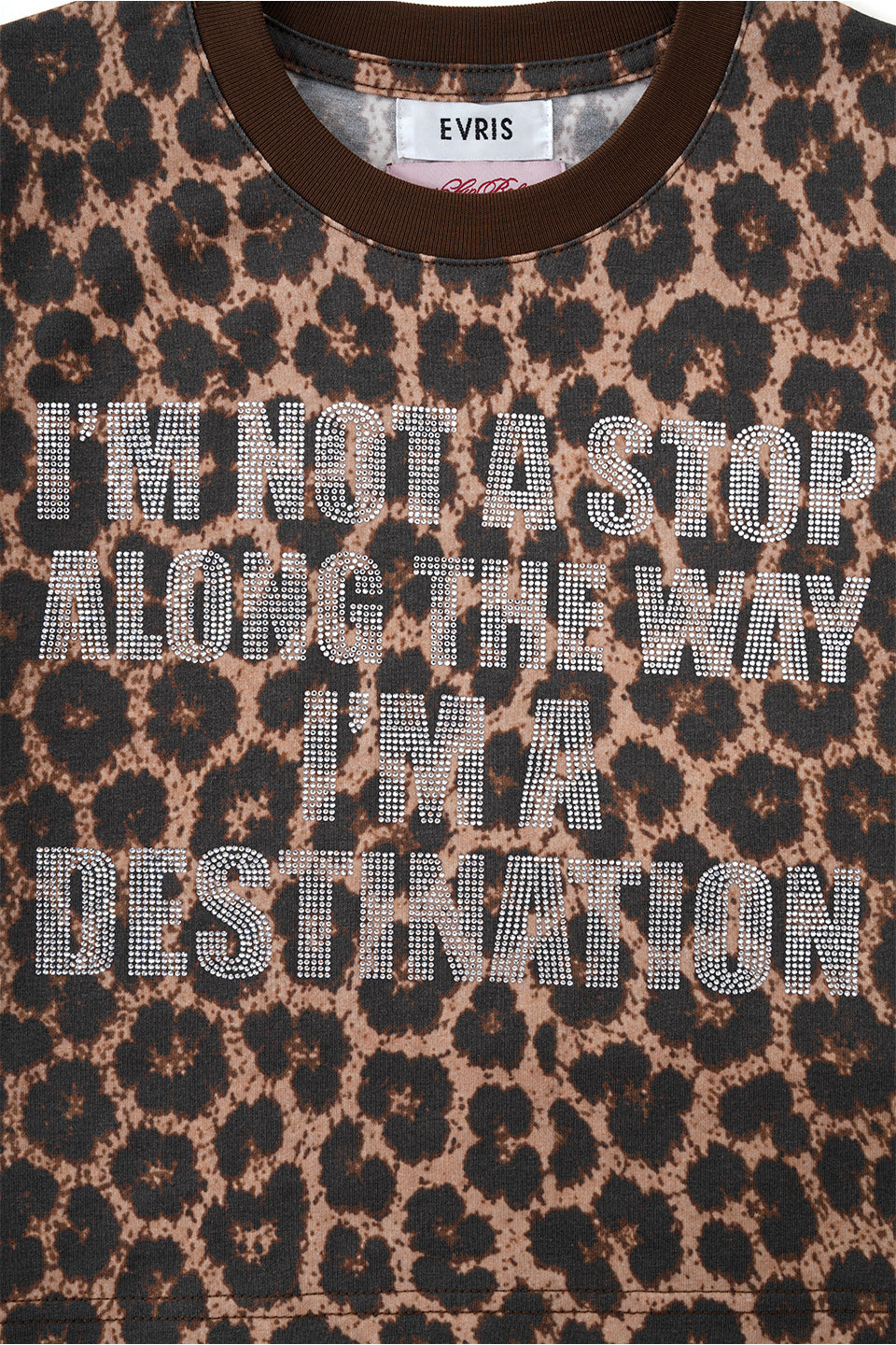 【予約販売】EVRIS X SupBaby I'm a Destination Cropped Tee Women's【8月下旬お届け予定】