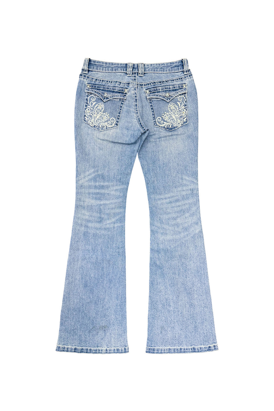 【予約販売】Embroidery Flared Jeans Women's【8月下旬お届け予定】