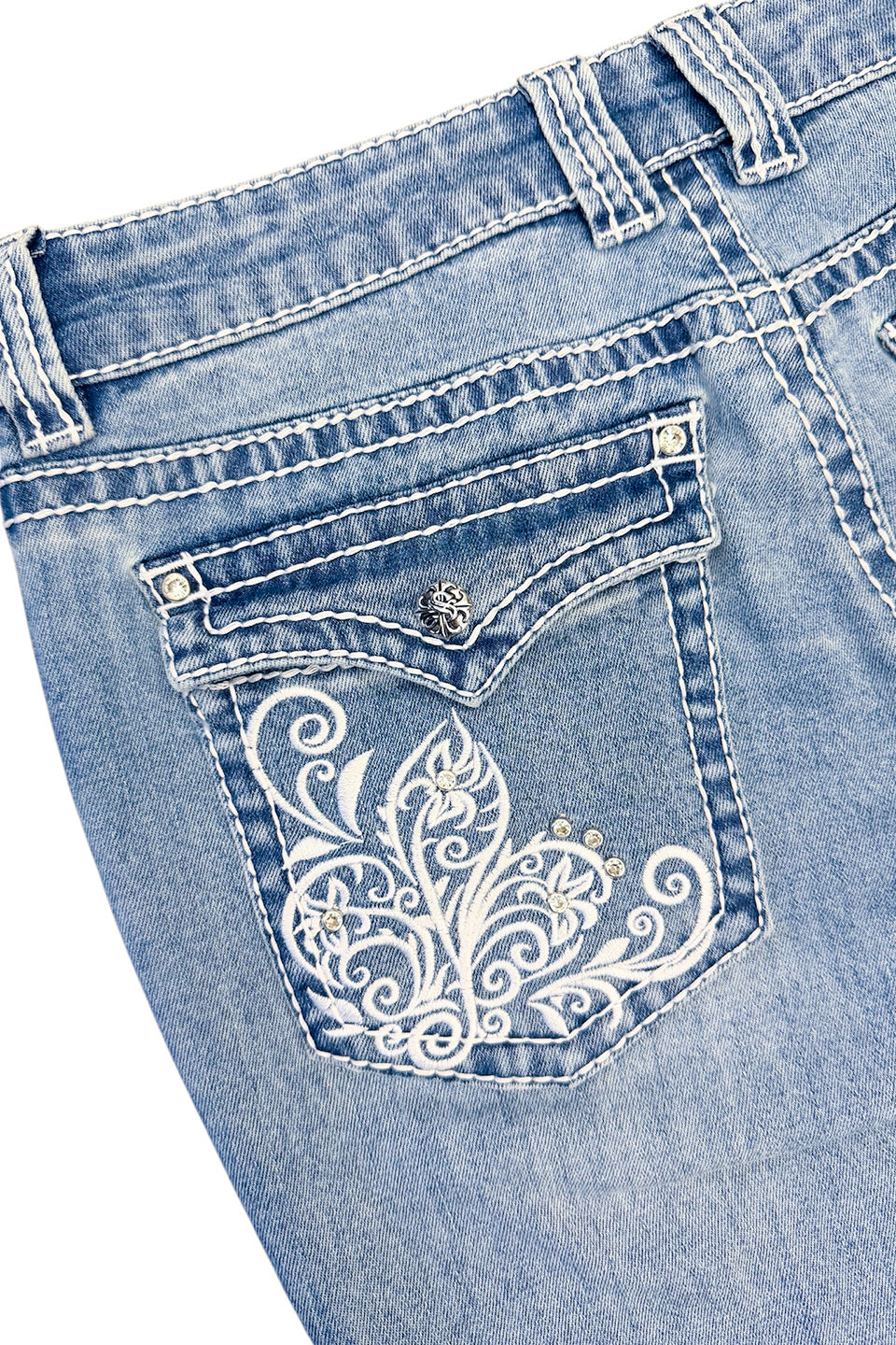 【予約販売】Embroidery Flared Jeans Women's【8月下旬お届け予定】