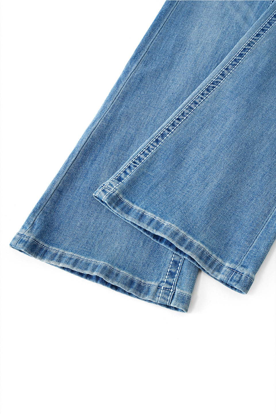 Embroidery Flared Jeans Women's