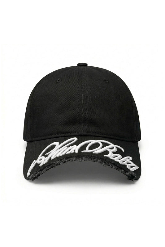 【先行予約販売】Embroidery Logo Cut-Off Brim Cap【5月中旬お届け】