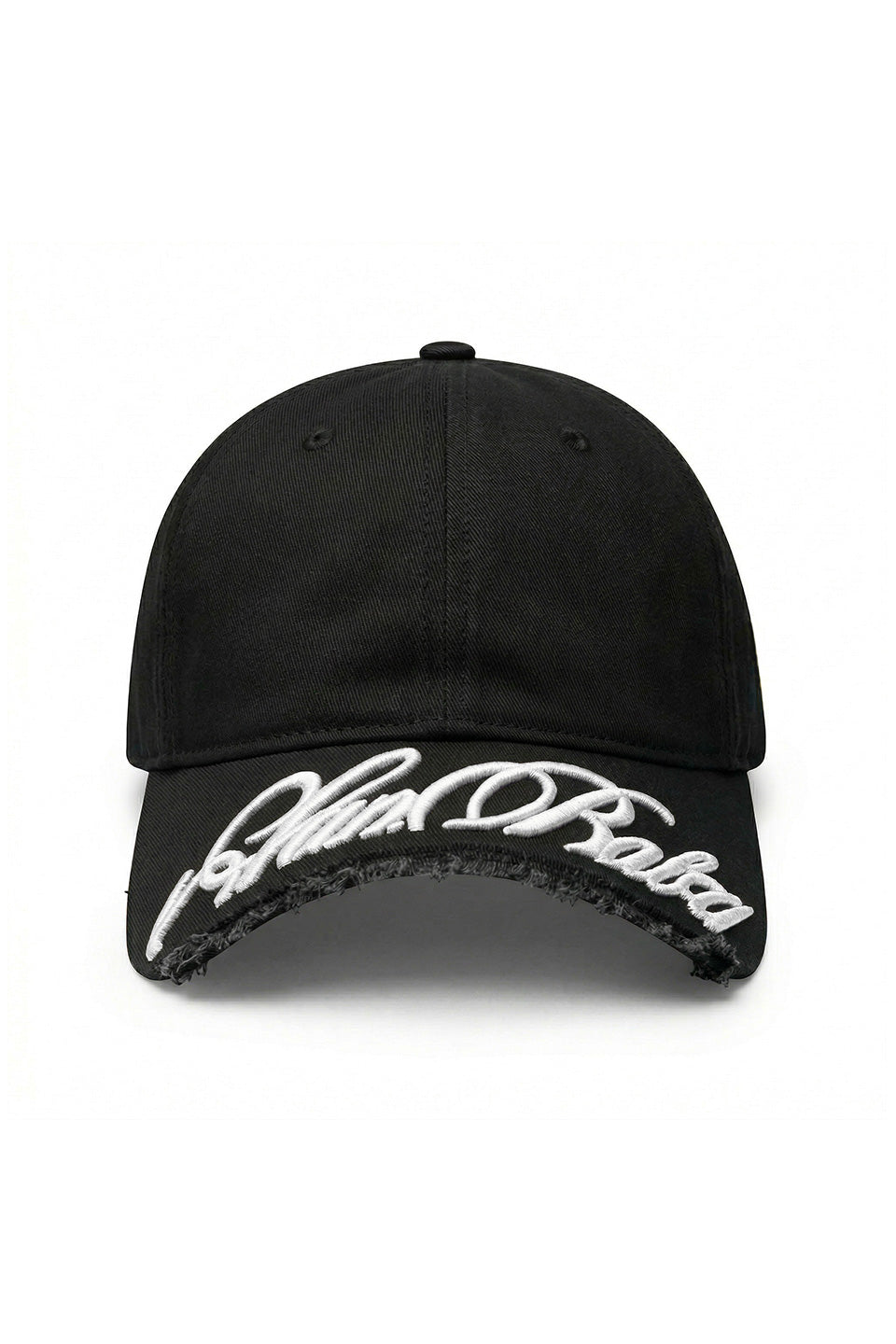 【先行予約販売】Embroidery Logo Cut-Off Brim Cap【5月中旬お届け】