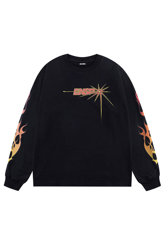 Enth X Splr Galaxy Logo Long Sleeve Tee