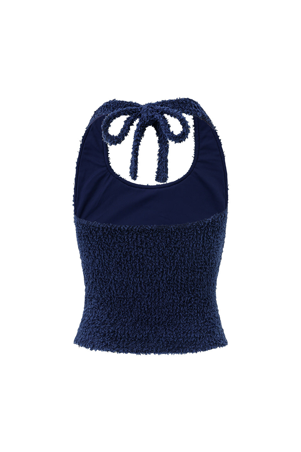 Eyelash Knit Halterneck Tank & Shorts Women's