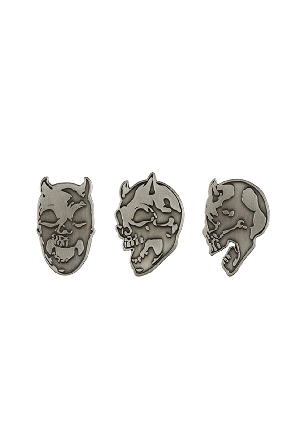 Face Motif Brooch