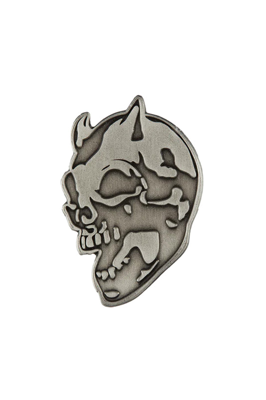 Face Motif Brooch