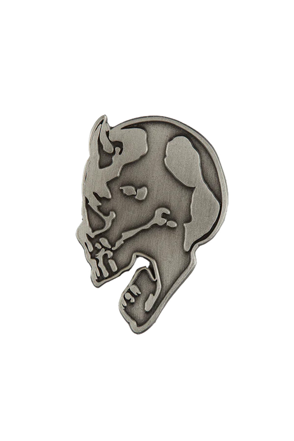 Face Motif Brooch
