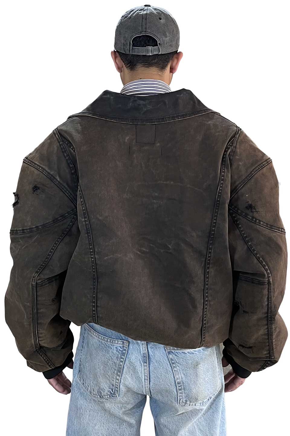 Faded Bomber Jacket