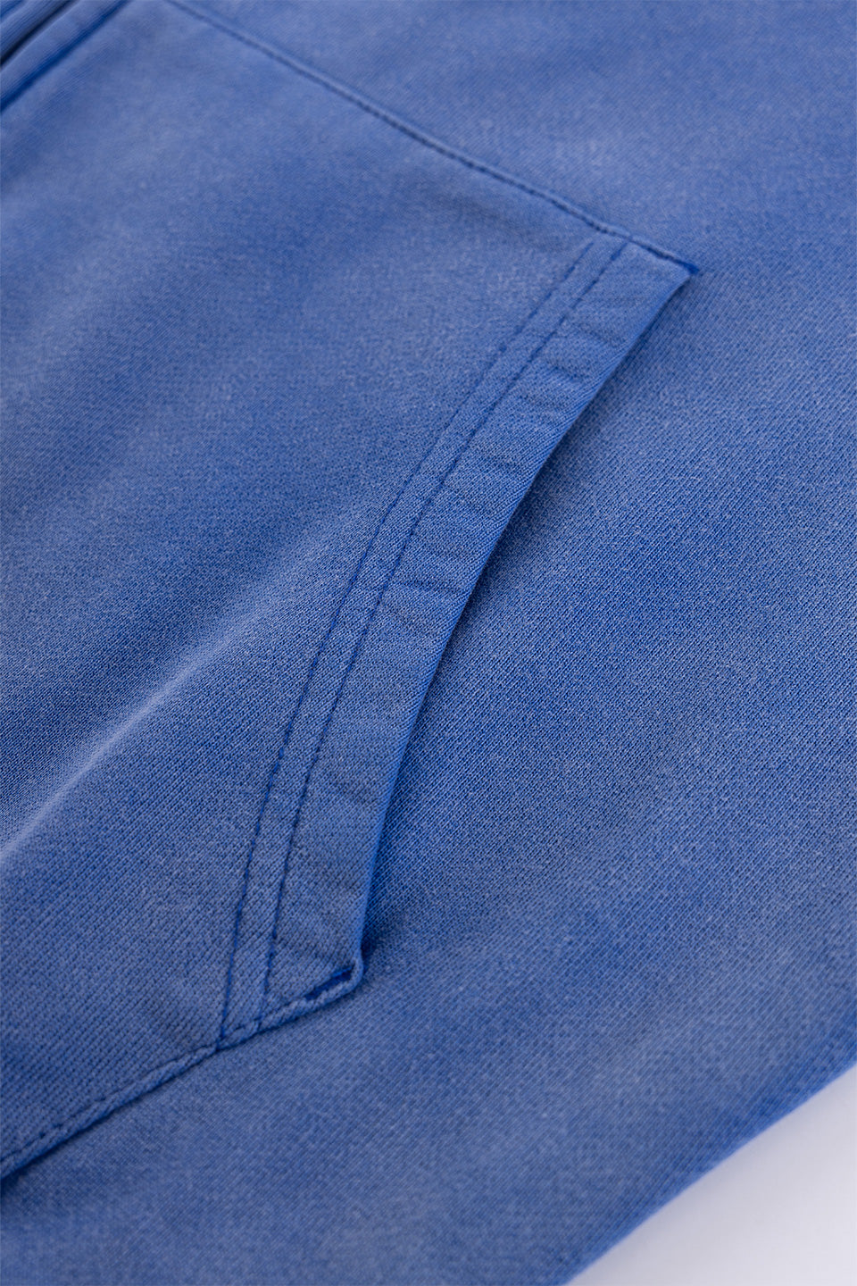 Faded Embroidery Zip Up Hoodie