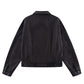 Fake Leather Trucker Jacket