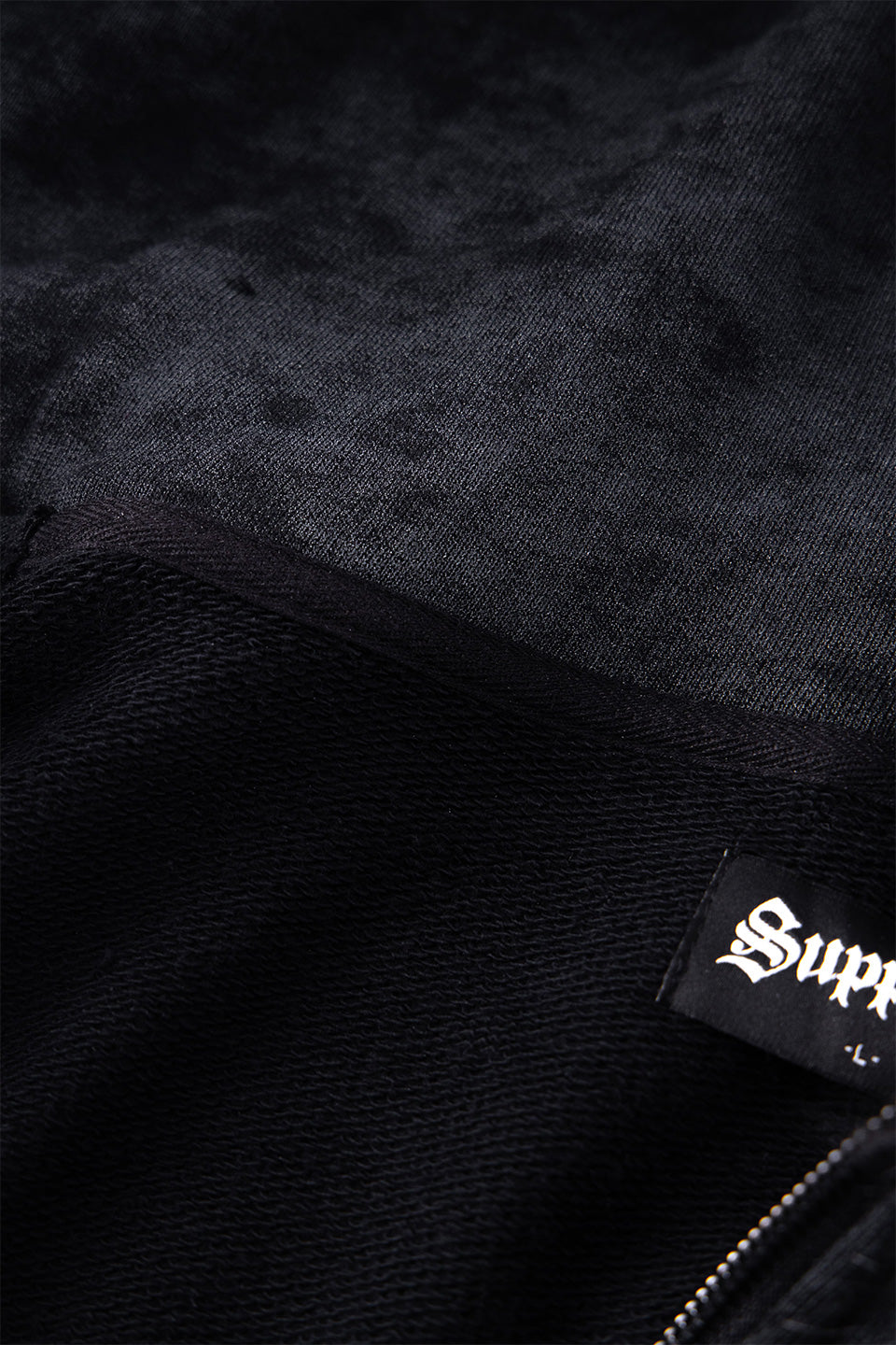 【一部予約商品】Faux Fur Cross Zip Hoodie【10月上旬~中旬お届け】