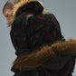 【予約商品】Faux Fur Cross Zip Hoodie【11月中旬〜下旬お届け】
