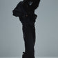 【予約商品】Faux Fur Cross Zip Hoodie【11月中旬〜下旬お届け】