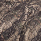 Tree Camo Faux Fur Cross Zip Hoodie