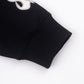 Fire Bones Leather Patch Zip Hoodie