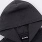 Fire Bones Leather Patch Zip Hoodie