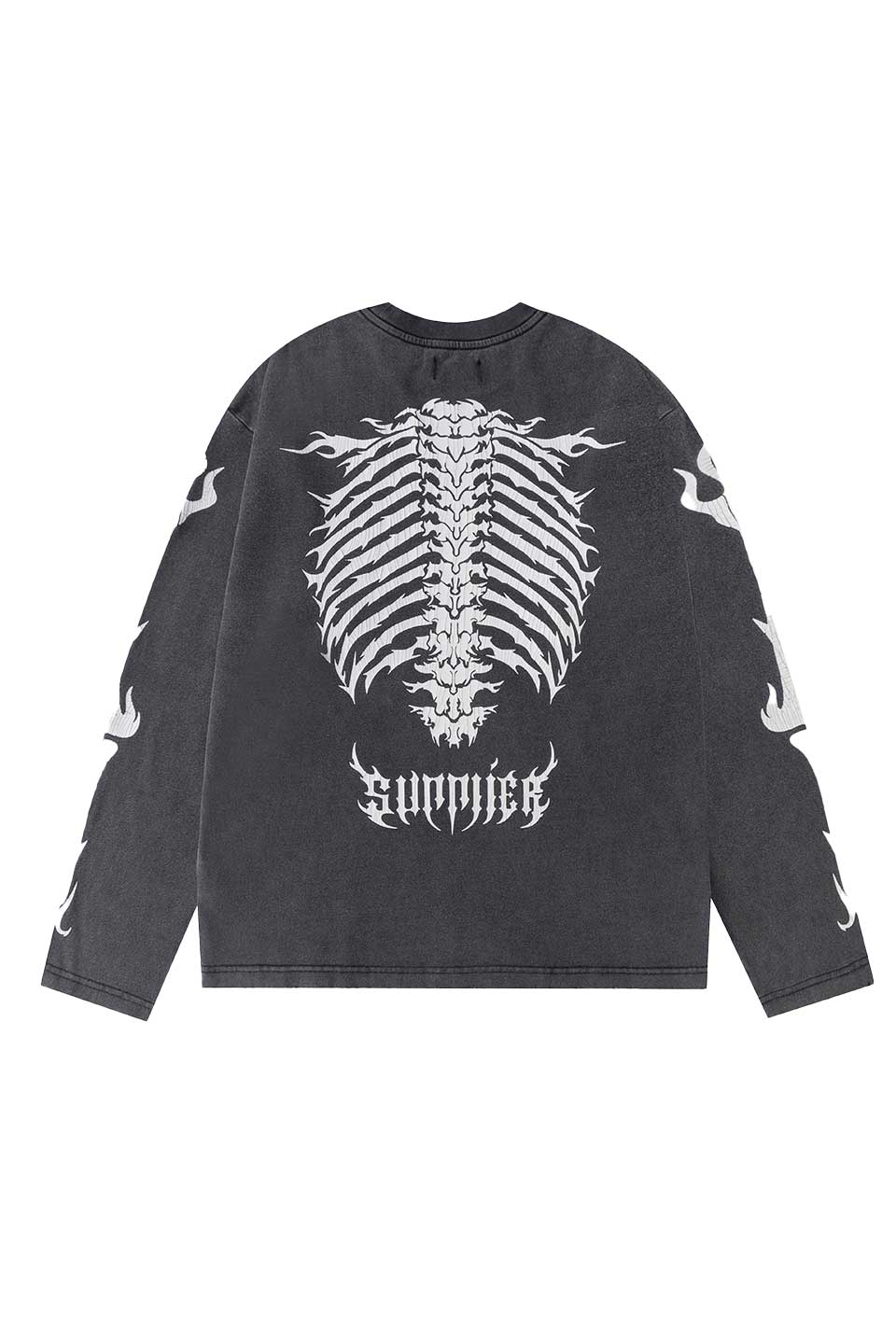 Fire Bones Long Sleeve Tee