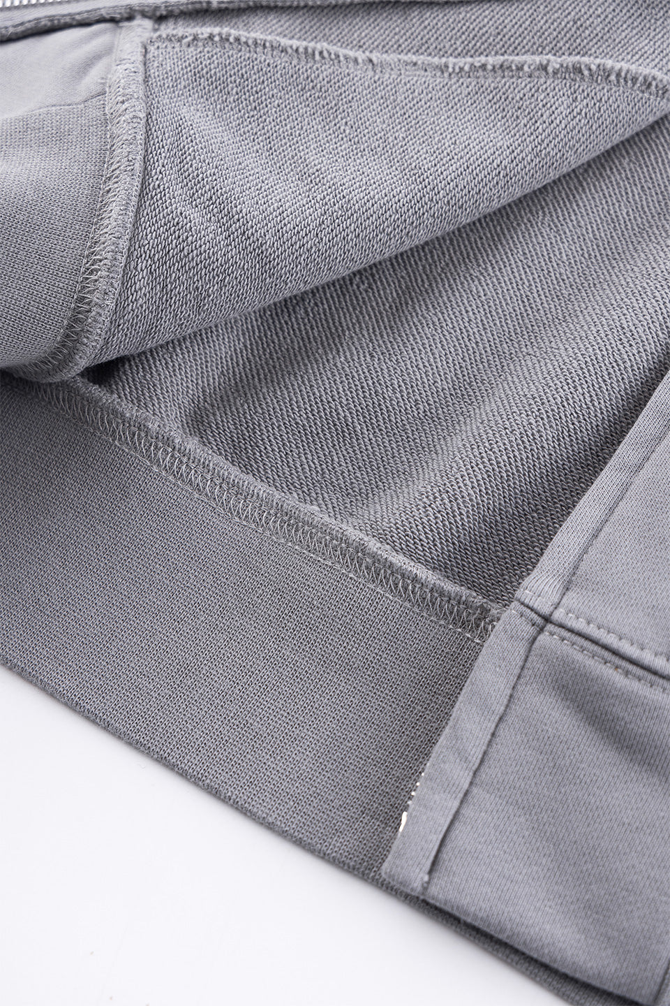 Fire Skeleton Rhinestone Zip Hoodie