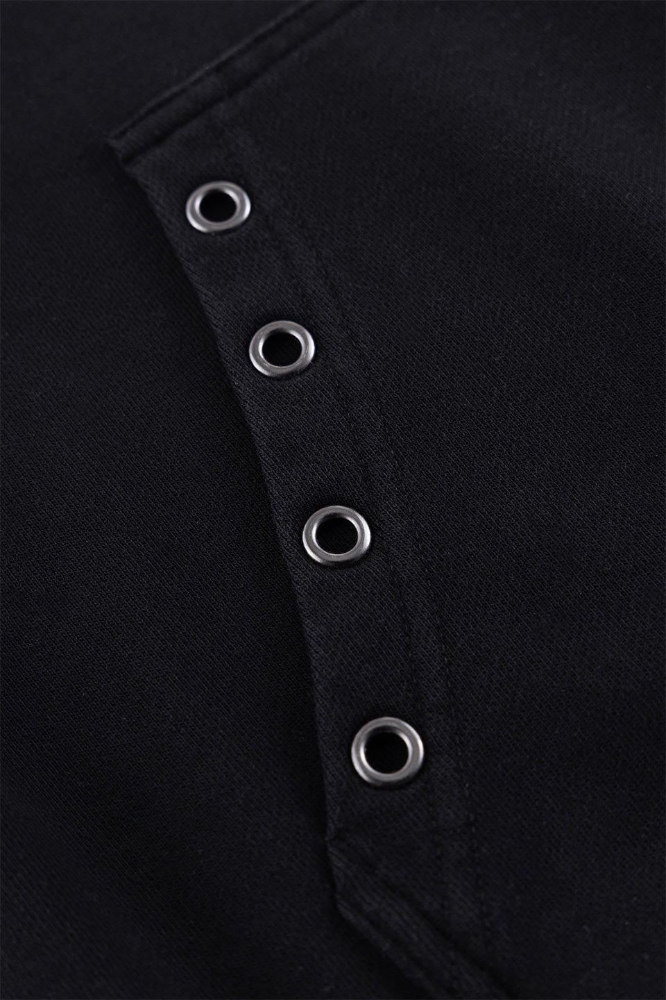 Fire Tribal Leather Patch Zip Hoodie